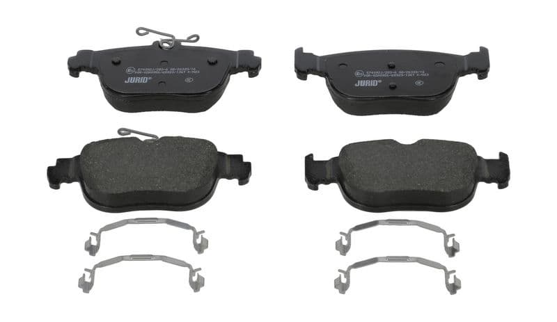 set placute frana,frana disc JURID 574092J