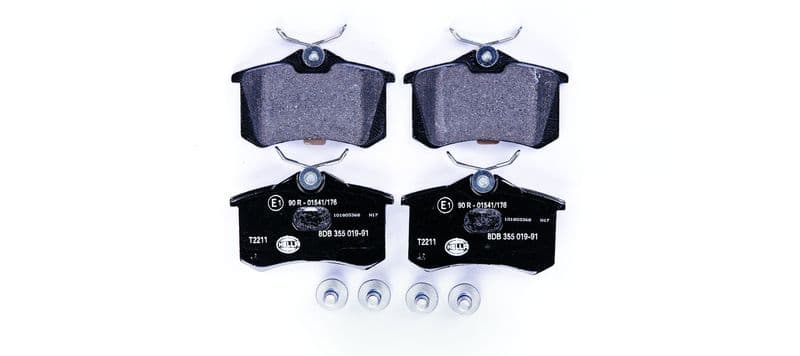 set placute frana,frana disc HELLA-PAGID 8DB 355 019-911
