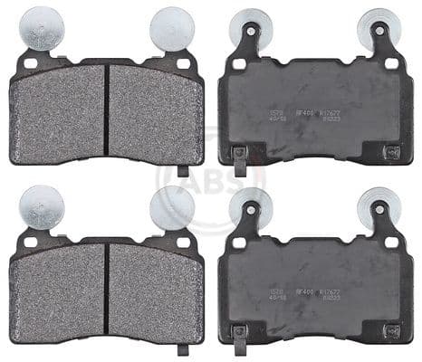 set placute frana,frana disc ABS 35051