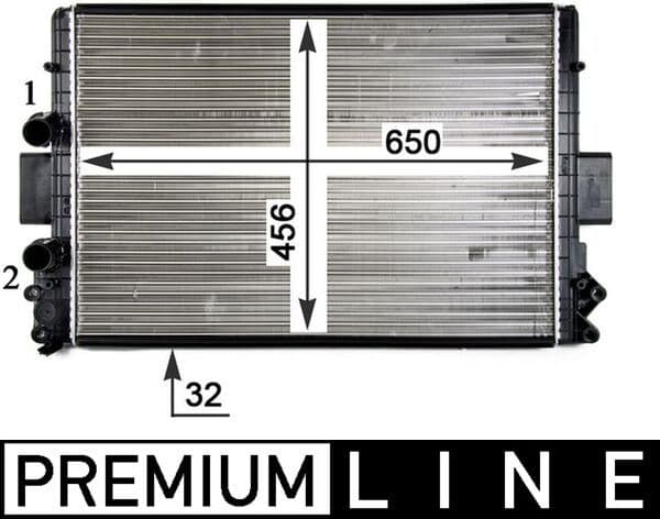 Radiator, racire motor MAHLE BEHR *** PREMIUM LINE *** CR 1105 000P