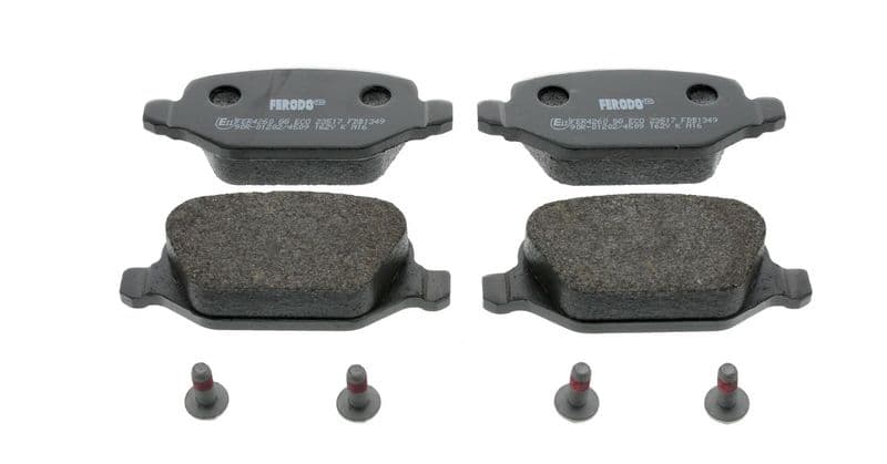 set placute frana,frana disc FERODO PREMIER ECO FRICTION FDB1349