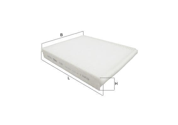 Filtru, aer habitaclu KNECHT LA 875