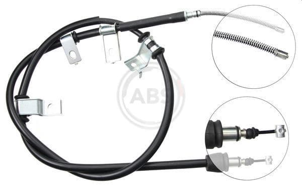 Cablu, frana de parcare ABS K19078