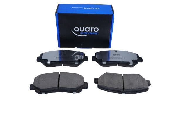 set placute frana,frana disc QUARO SILVER CERAMIC QP7802C