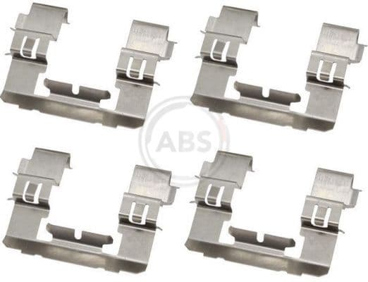 Set accesorii, placute frana ABS 1742Q
