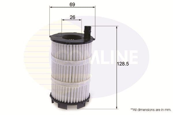 Filtru ulei COMLINE EOF209