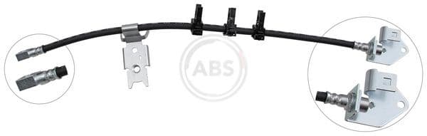 Furtun frana ABS SL 1604