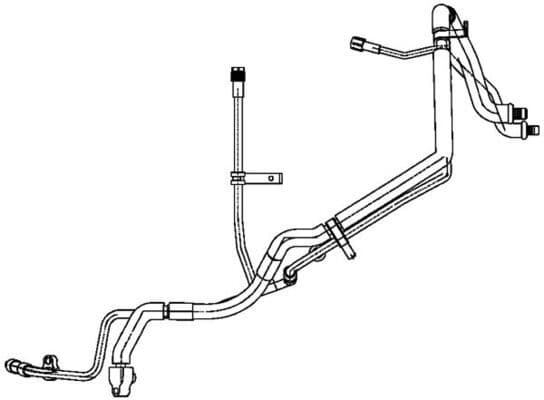 conducta presiune variabila,aer conditionat MAHLE BEHR *** PREMIUM LINE *** AP 136 000P