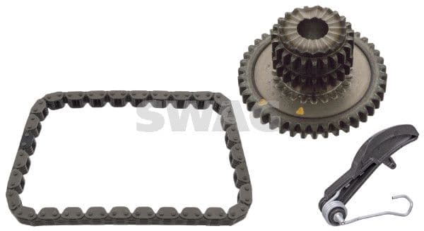 Set lant, antrenare pompa ulei SWAG Standard Medium Kit 30 10 2735