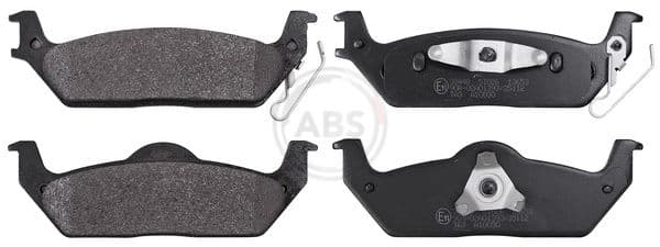 set placute frana,frana disc ABS 38448