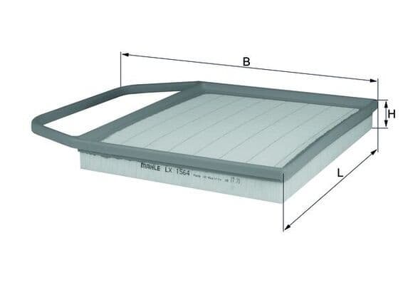 Filtru aer KNECHT LX 1564