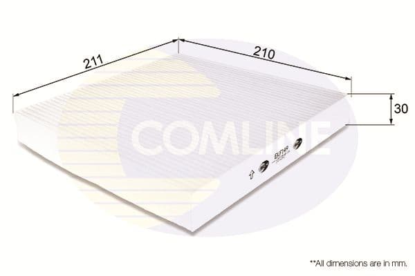 Filtru, aer habitaclu COMLINE EKF149