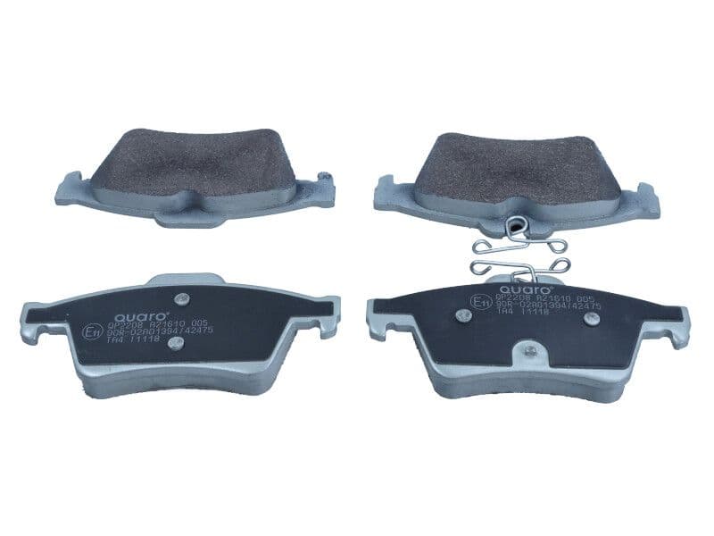 set placute frana,frana disc QUARO QP2208