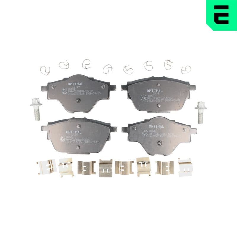 set placute frana,frana disc OPTIMAL BP-12719