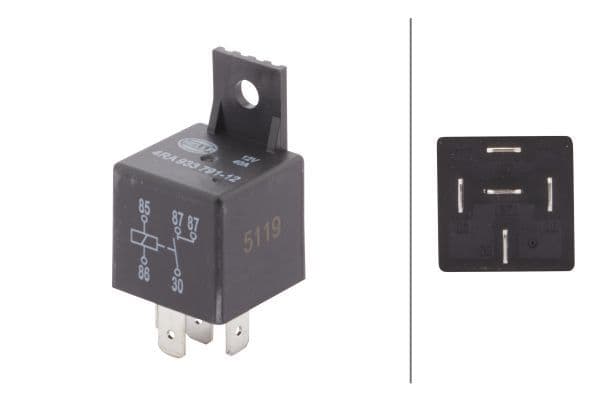 Releu, curent alimentare HELLA 4RA 933 791-121