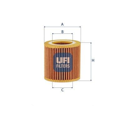 Filtru ulei UFI 25.232.00