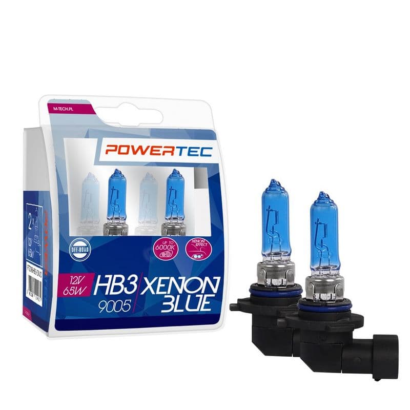 Bec, far faza lunga M-TECH Powertec Xenon Blue PTZXBHB3-DUO