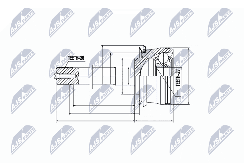 Set articulatie, planetara NTY NPZ-TY-078