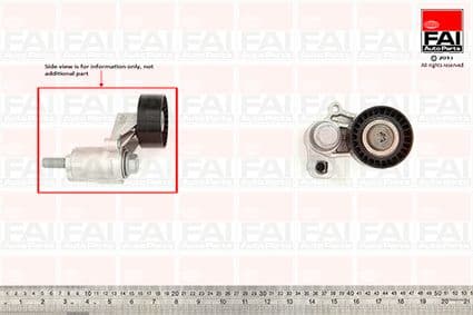 Intinzator curea, curea distributie FAI AutoParts T9605