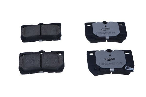 set placute frana,frana disc QUARO SILVER CERAMIC QP7125C