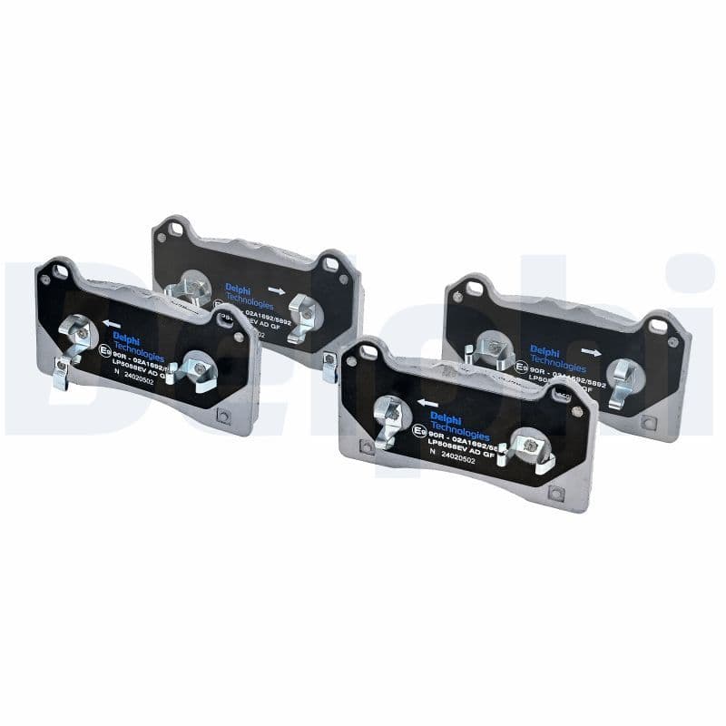 set placute frana,frana disc DELPHI LP5058EV
