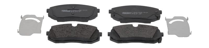 set placute frana,frana disc FERODO PREMIER ECO FRICTION FDB5508