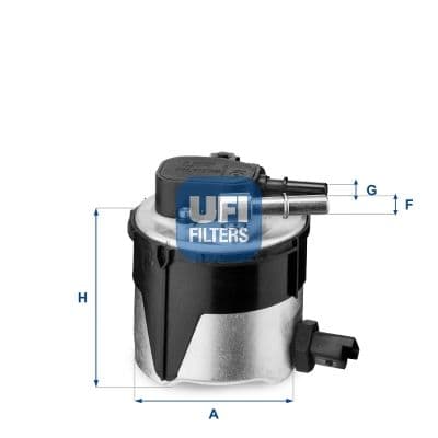 filtru combustibil UFI 55.170.00