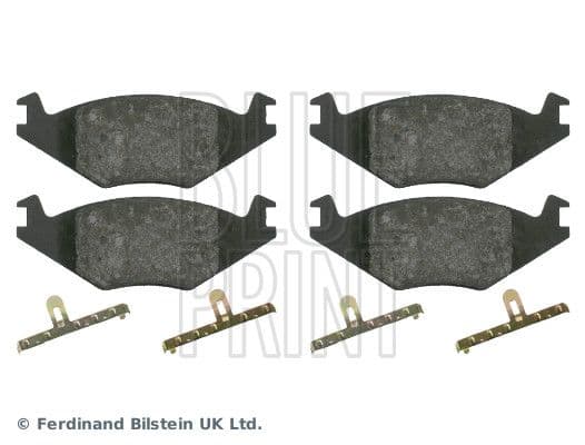 set placute frana,frana disc BLUE PRINT ADV184275