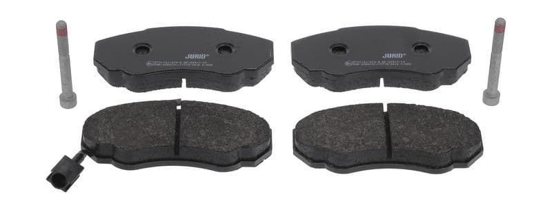 set placute frana,frana disc JURID 573113J