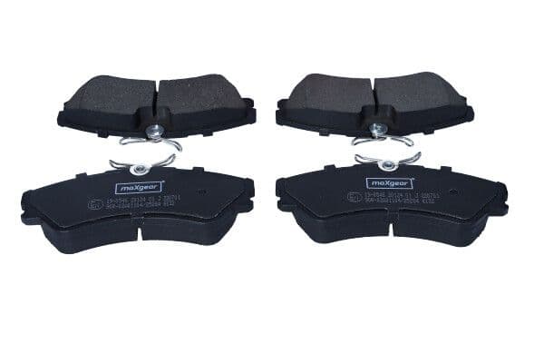 set placute frana,frana disc MAXGEAR 19-0546