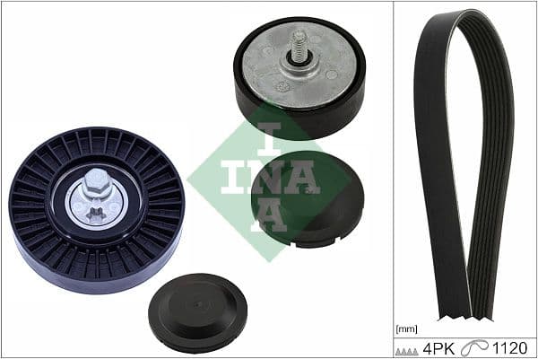 Set curea transmisie cu caneluri Schaeffler INA 529 0570 10