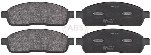 set placute frana,frana disc ABS 38447