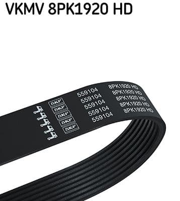 Curea transmisie cu caneluri SKF VKMV 8PK1920 HD
