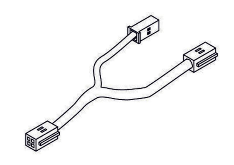 Set reparat cabluri, agreg. încălzire (încălzire staționare) WEBASTO Y-Adapter wiring harness Thermo Call and Telestart 1319820A