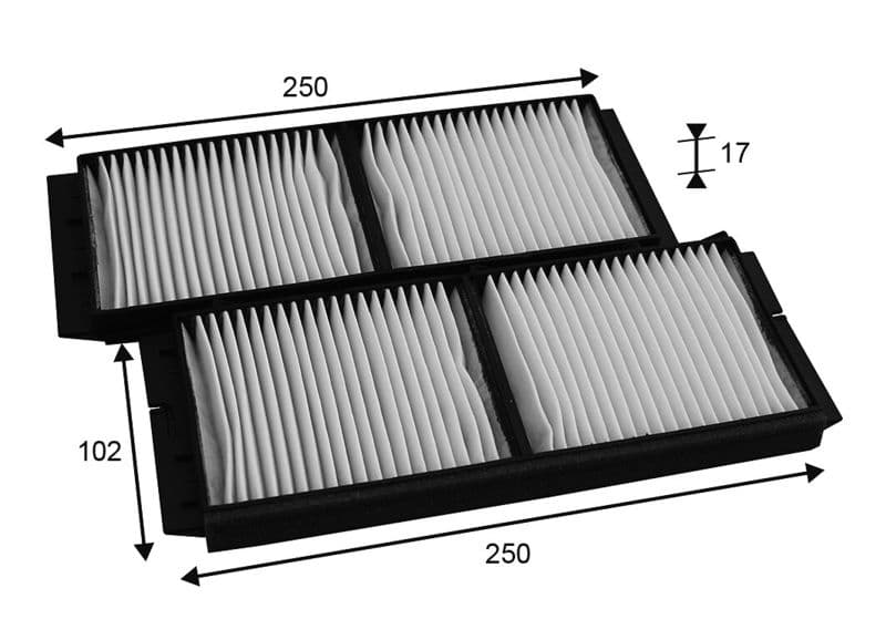 Filtru, aer habitaclu VALEO 715726