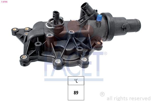 termostat,lichid racire FACET Made in Italy - OE Equivalent 7.8706