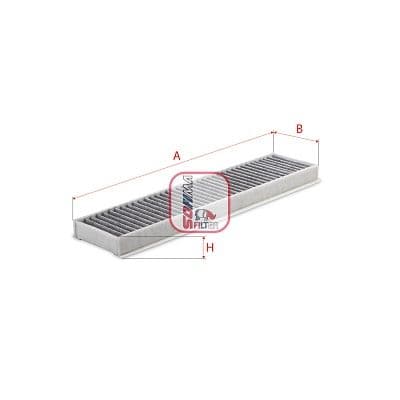 Filtru, aer habitaclu SOFIMA S 4137 CA