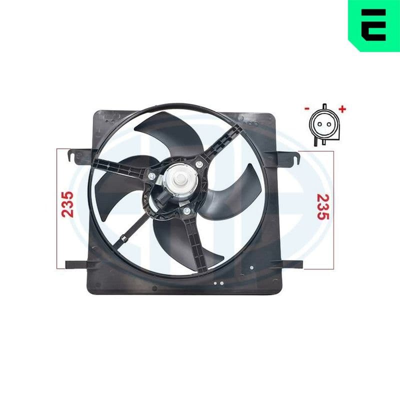 Ventilator, radiator ERA 352125