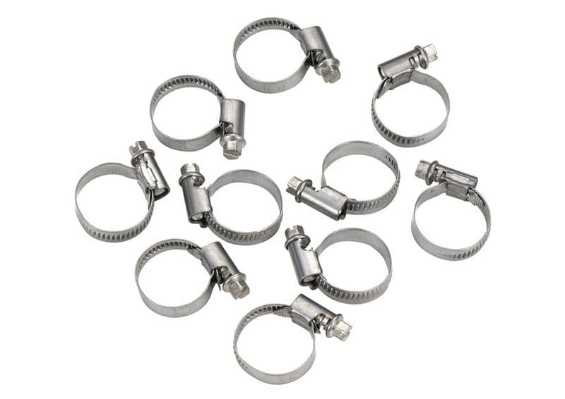 Set accesorii WEBASTO Hose clip Di 16 - 27 mm, stainless steel, 10 pieces 9015918A