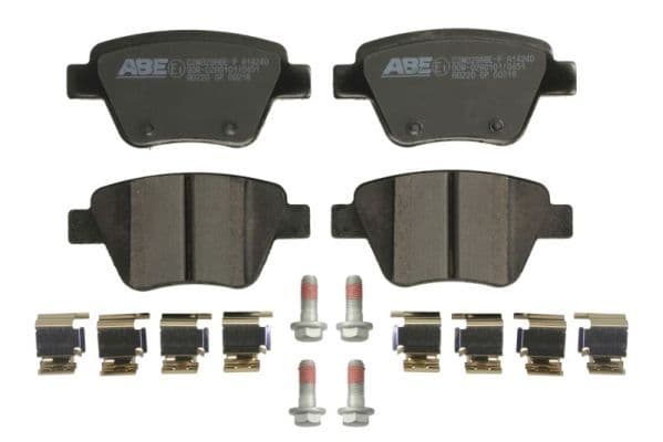 set placute frana,frana disc ABE C2W029ABE-P