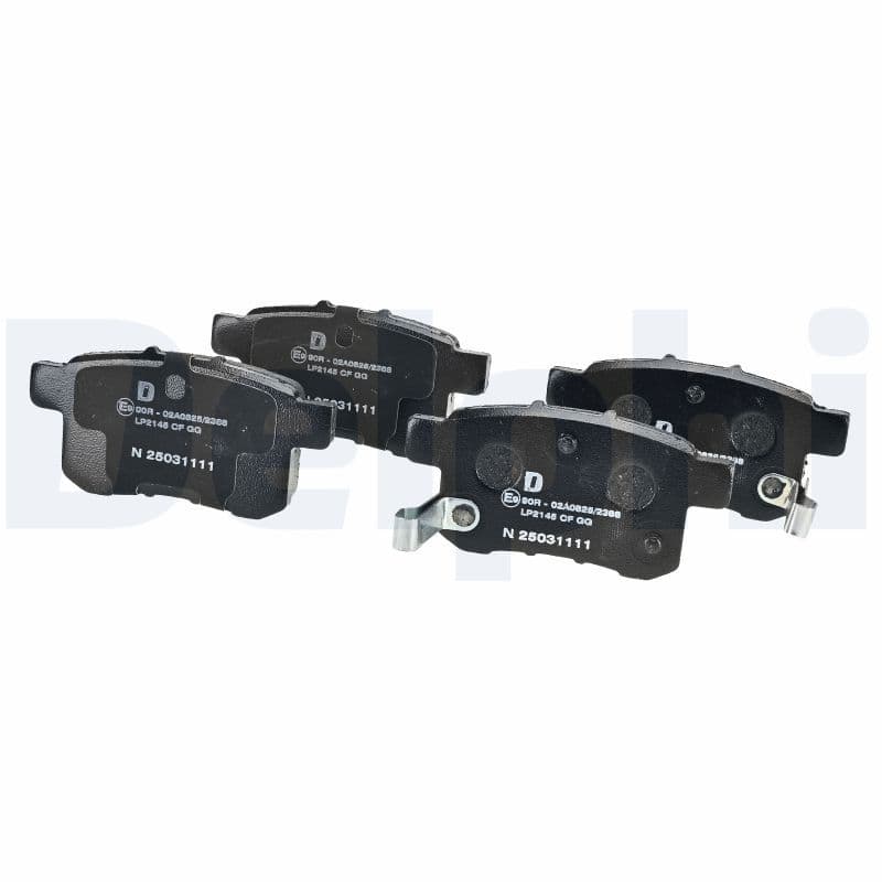 set placute frana,frana disc DELPHI LP2145