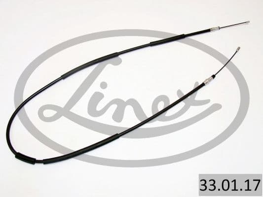 Cablu, frana de parcare LINEX 33.01.17