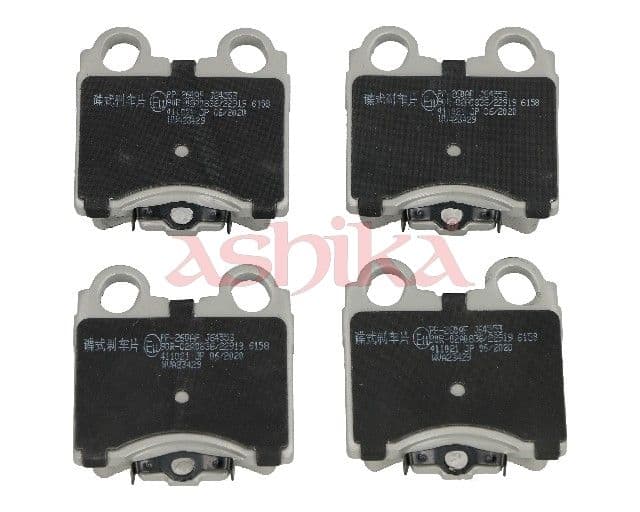 set placute frana,frana disc ASHIKA 51-02-260