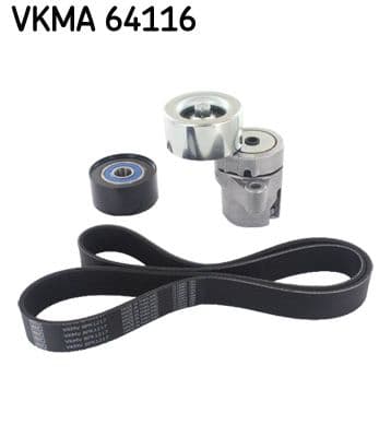 Set curea transmisie cu caneluri SKF VKMA 64116