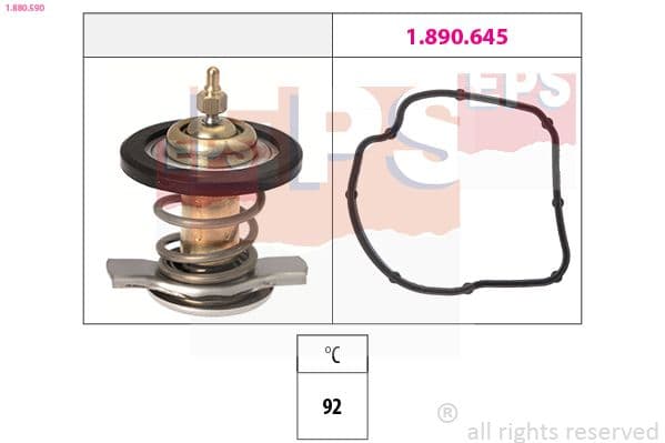 termostat,lichid racire EPS 1.880.590