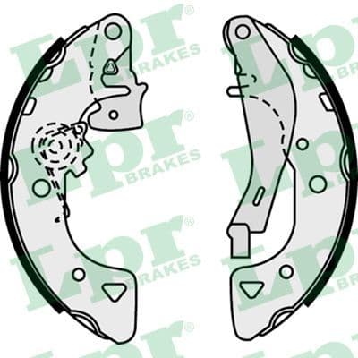 Set saboti frana LPR 07540