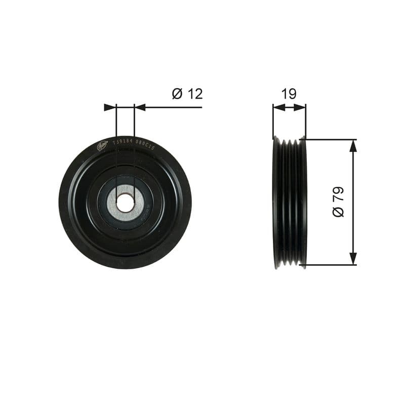 rola intinzator,curea transmisie GATES DriveAlign™ T39184