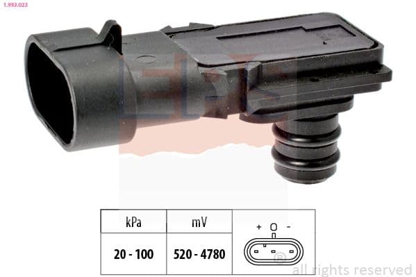 senzor presiune aer EPS Made in Italy - OE Equivalent 1.993.023
