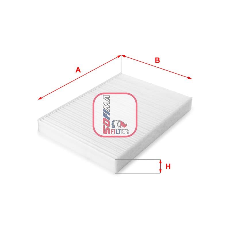 Filtru, aer habitaclu SOFIMA S 3206 C