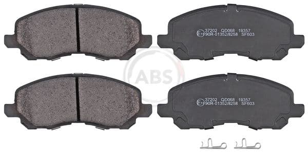 set placute frana,frana disc ABS 37202